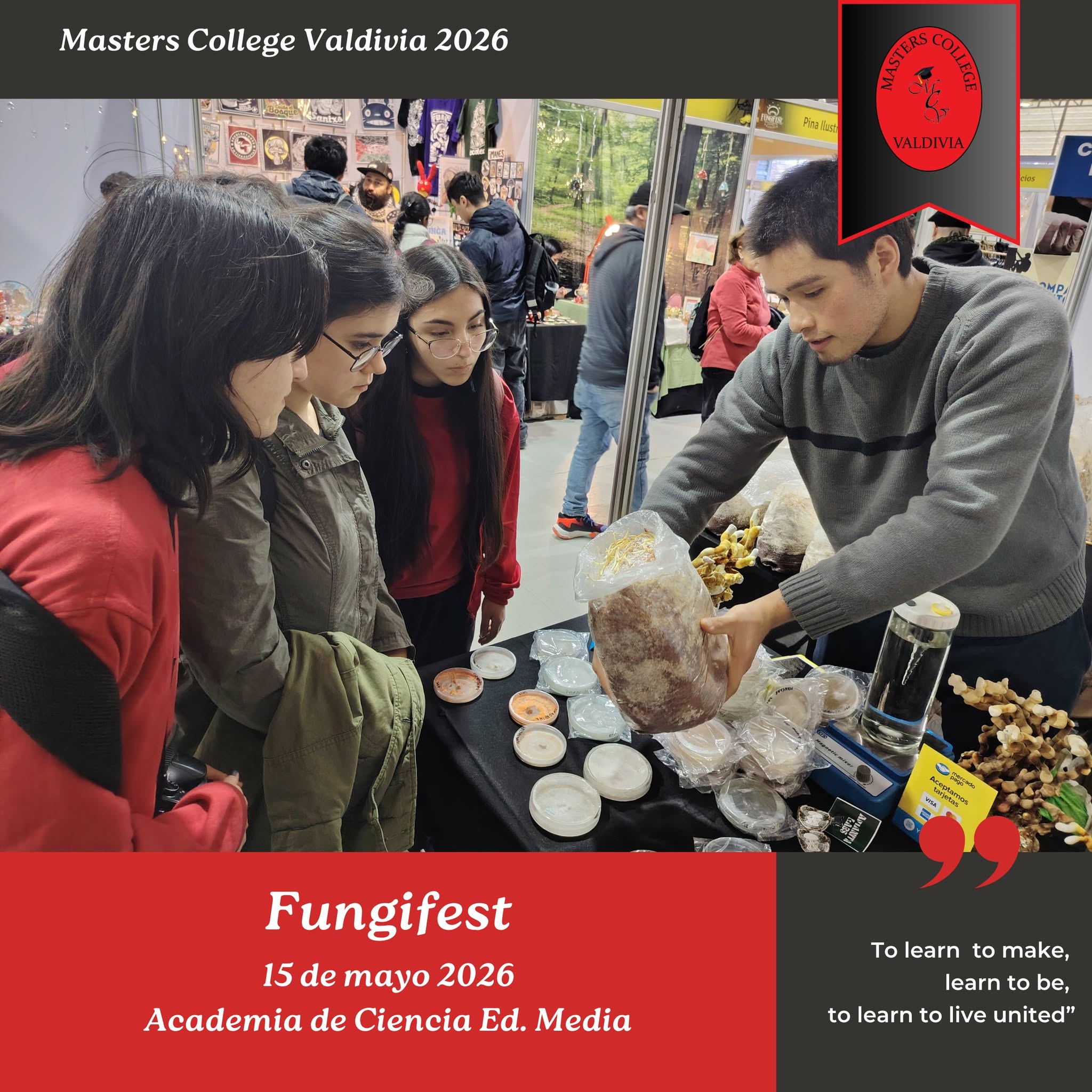 Imagen 6 de Academia de Ciencias participa en Fungifest y fortalece el aprendizaje a través de la exploración científica
