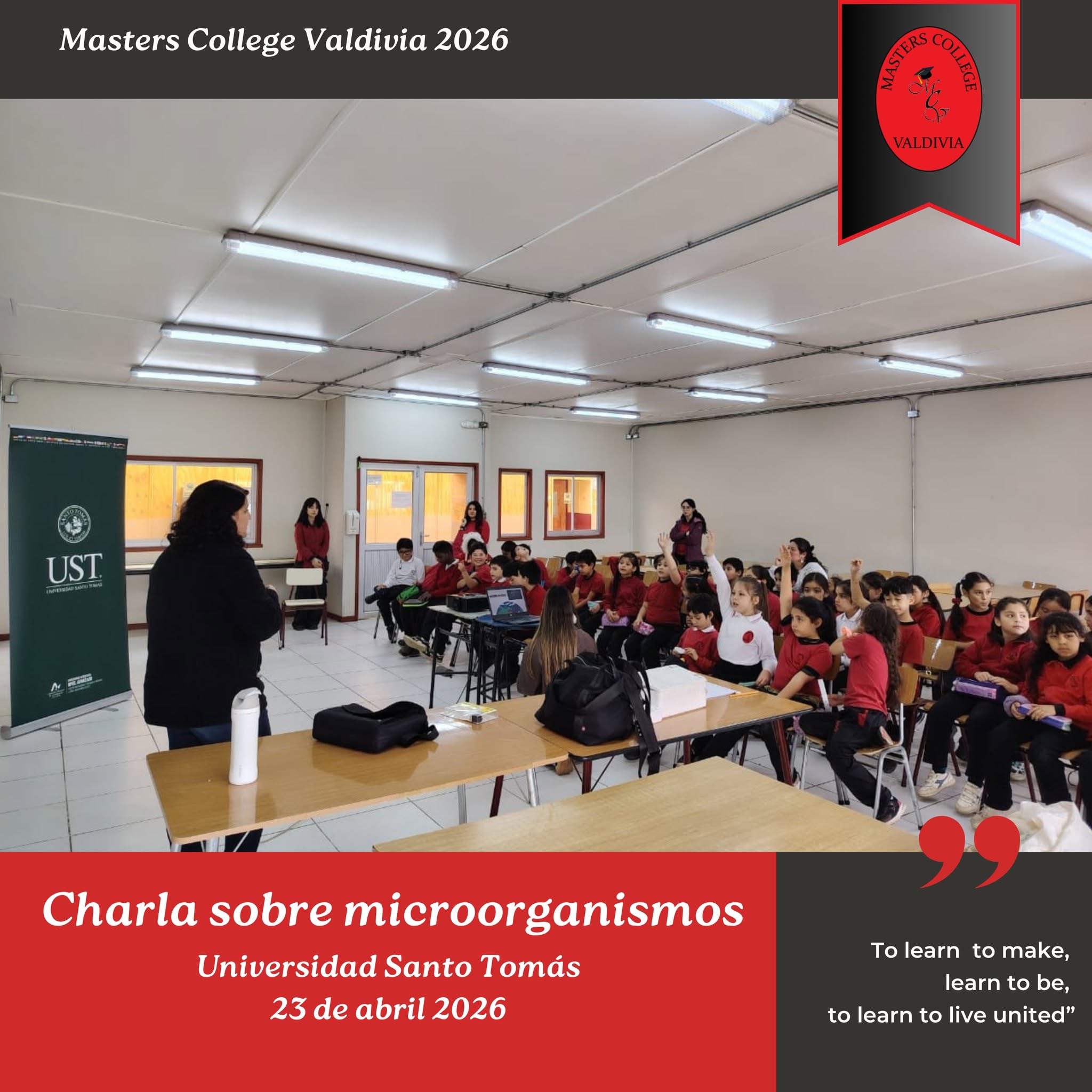 Imagen 4 de Día de la Tierra: aprendizaje, ciencia y compromiso ambiental en Masters College Valdivia
