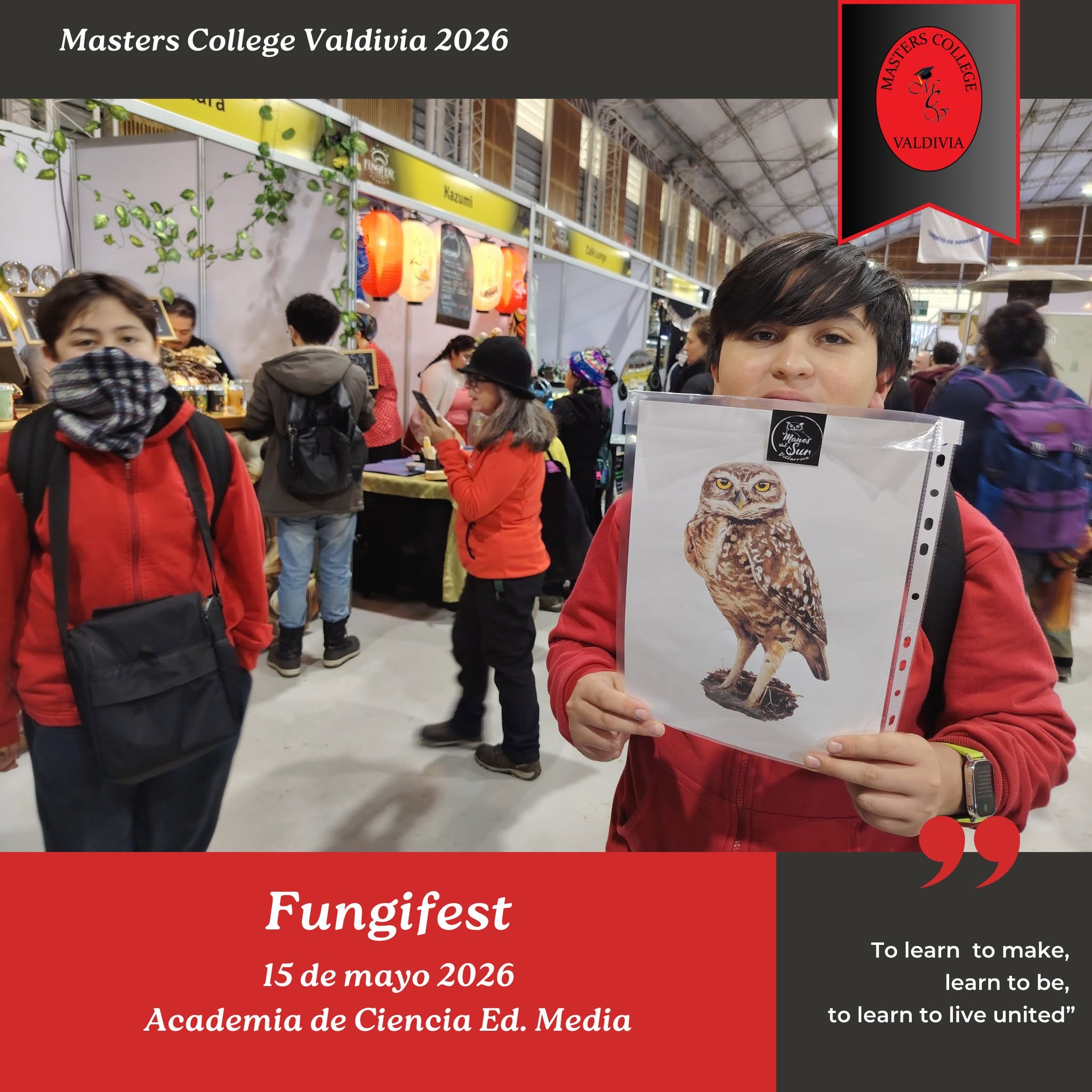 Imagen 3 de Academia de Ciencias participa en Fungifest y fortalece el aprendizaje a través de la exploración científica
