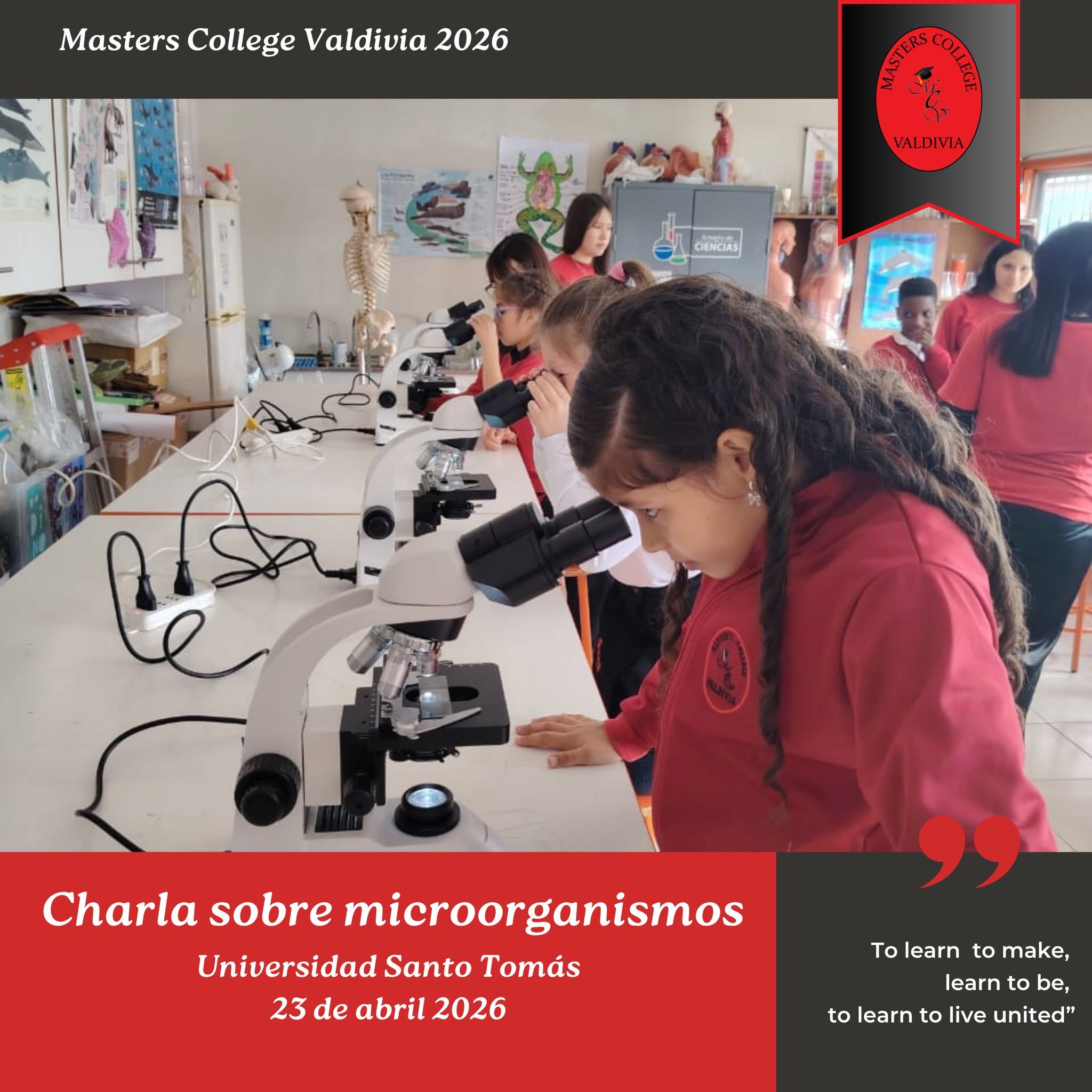 Imagen 3 de Día de la Tierra: aprendizaje, ciencia y compromiso ambiental en Masters College Valdivia