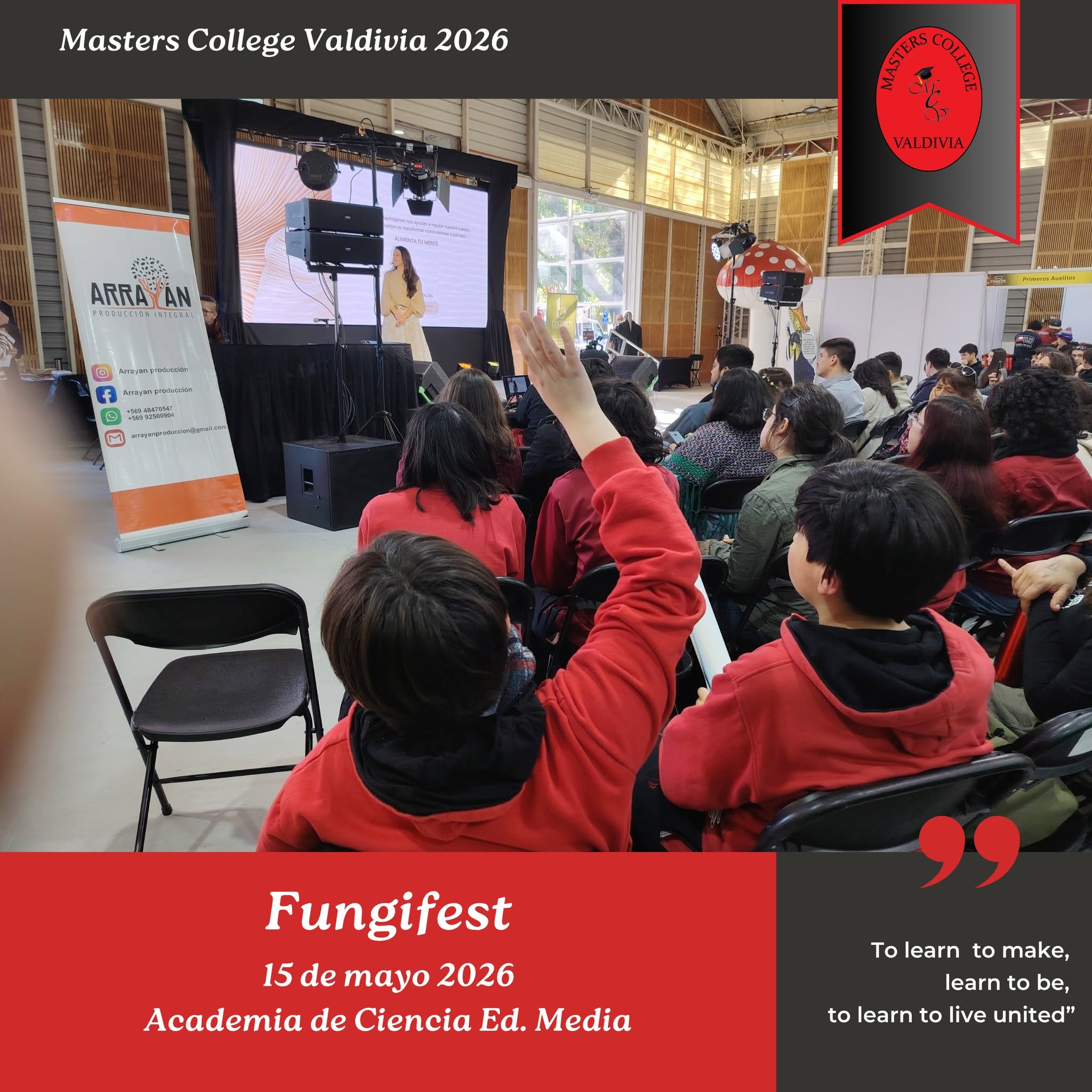 Imagen 4 de Academia de Ciencias participa en Fungifest y fortalece el aprendizaje a través de la exploración científica