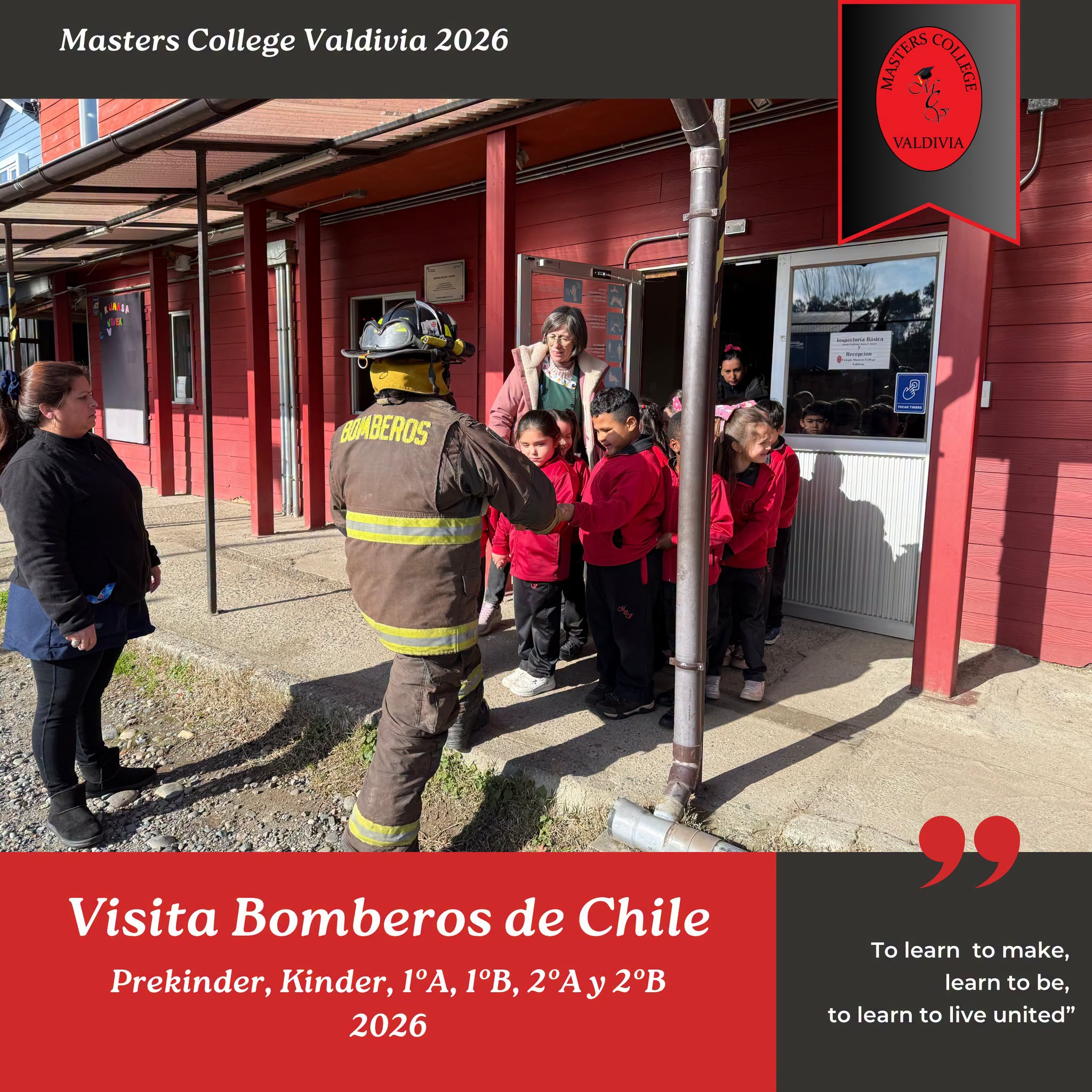 Imagen 2 de Visita de Bomberos de Chile